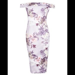 NWT Boohoo Floral midi dress